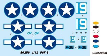 Hobby Boss 80256 F6F-3 Hellcat 1/72 – image 2
