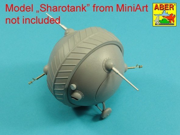 Aber 35L-278 Uzbrojenie do radzieckiego &amp;quot;Sharotank&amp;quot;; 2 x działo 37mm 2 x 12,7mm karabin maszynowy DShK M36 MiniArt 1/35 – immagine 7