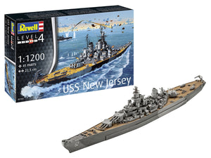 Revell 05183 USS New Jersey 1/1200 – Bild 2
