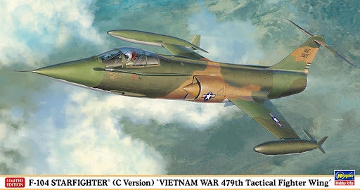 Hasegawa 07533 F-104 Starfighter (C Version) &amp;quot;Vietnam War 479th Tactical Fighter Wing&amp;quot; Limited Edition 1/48