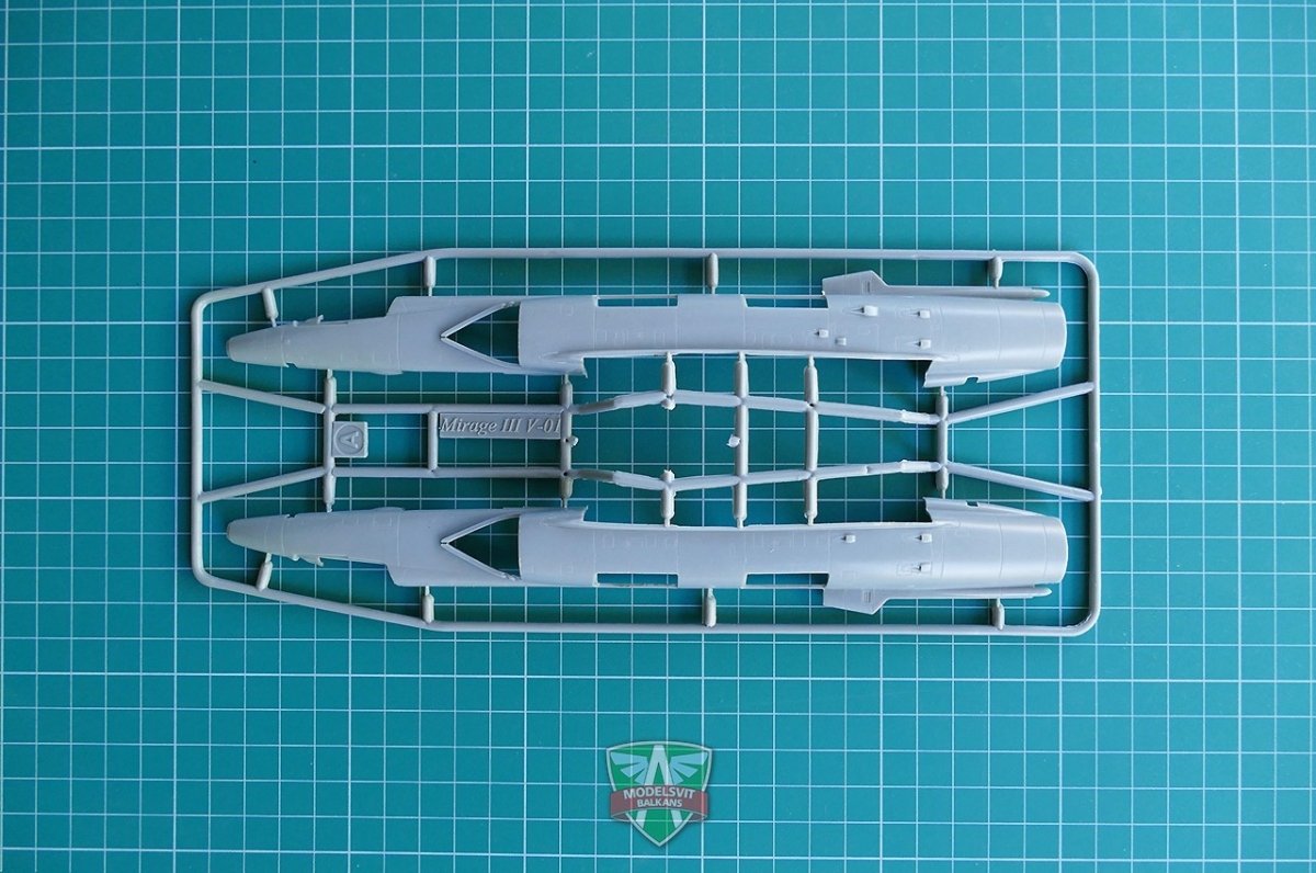 Modelsvit 72023 Mirage III V-01 French VTOL 1/72 – Bild 5