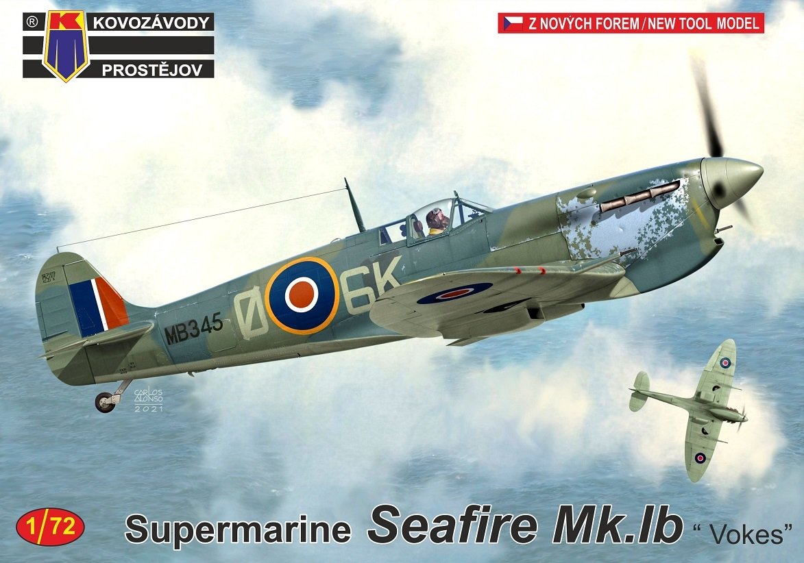 Kovozavody Prostejov KPM0239 Seafire Mk.Ib “Vokes” 1/72