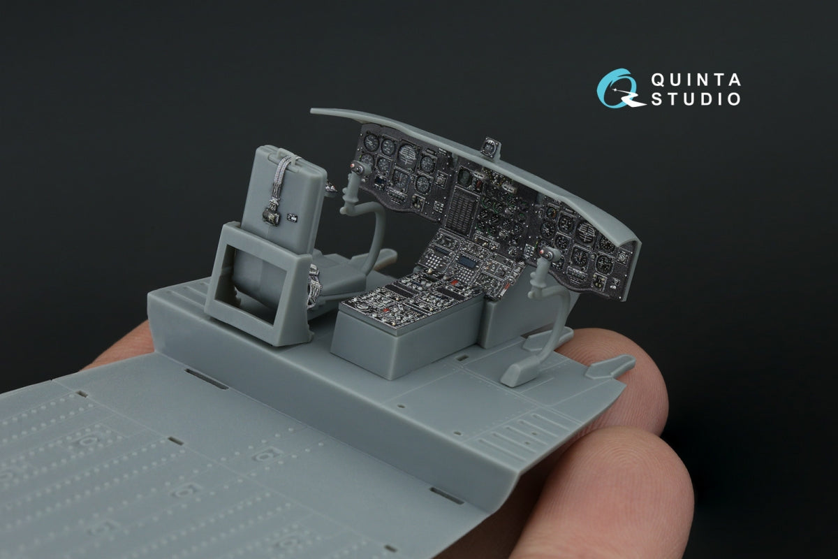 Quinta Studio QD48465 CH-47D 3D-Printed coloured Interior on decal paper (HobbyBoss) 1/48 – Bild 10