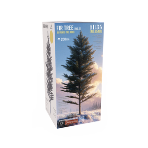 RT-Diorama 35480 Fir Tree No.2 - 3D Printed Tree Model 1/35