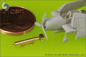 Master SM-350-073 USN Airborne torpedoes Mark 13 (22.4in) with trolleys - improved type (10 pcs) – imagen 3