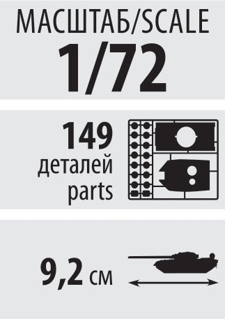 Zvezda 5070 KV-1 Soviet Heavy Tank WW II 1/72 – immagine 9