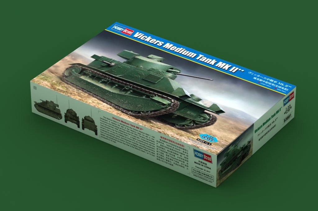 Hobby Boss 83881 Vickers Medium Tank MK II** 1/35 – Bild 2