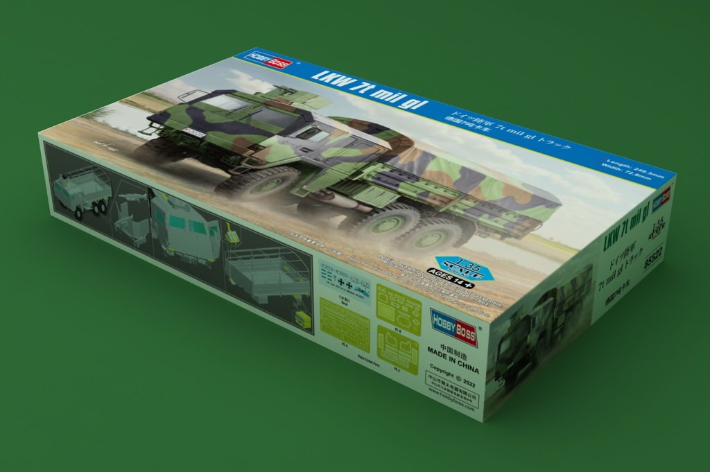 Hobby Boss 85522 LKW 7t mil gl 1/35 – zdjęcie 2