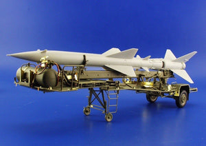 Eduard 35663 SA-2 missile with trailer 1/35 Trumpeter – zdjęcie 4