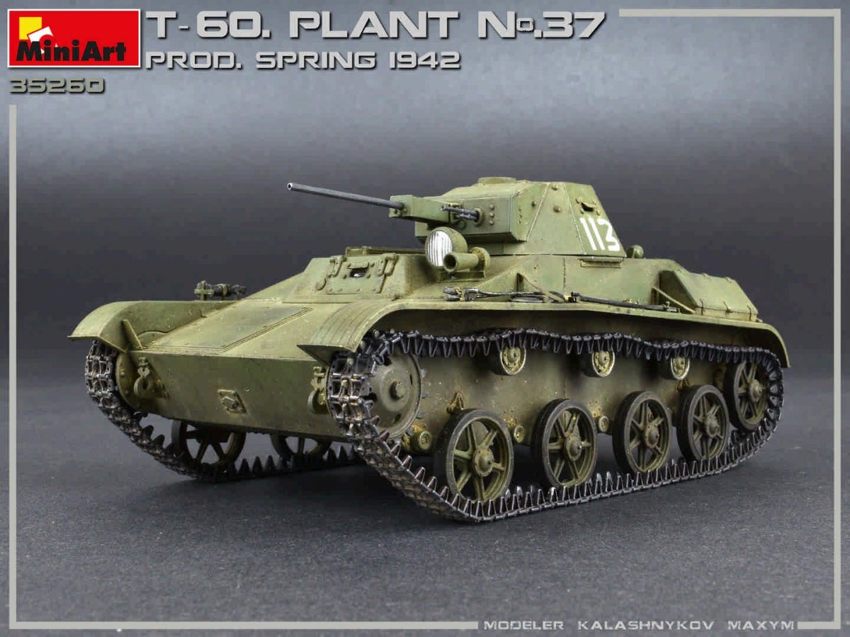 MiniArt 35260 T-60 PLANT N.37, SVERDLOVSK PROD. SPRING 1942. INTERIOR KIT 1/35 – immagine 6