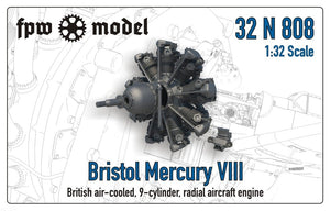 FPW Model 32N808 Bristol Mercury VIII (Full) 1/32