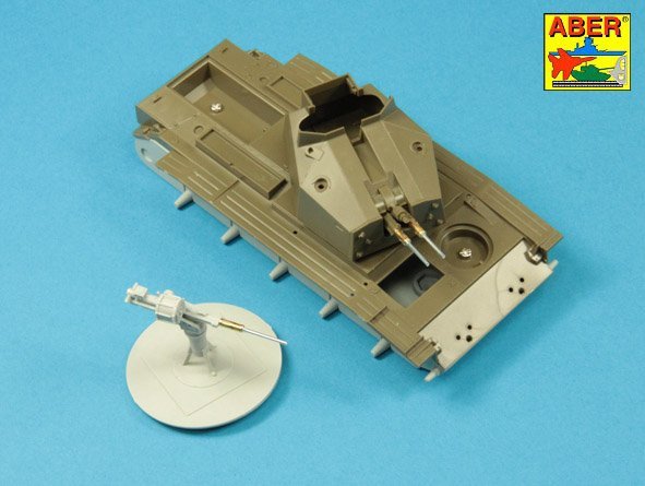 Aber 48L-33 Barrel for 20mm Oerlikon Anti-aircraft Gun 1/48 – zdjęcie 10