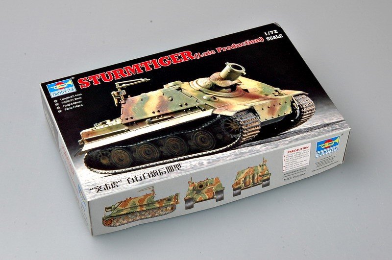 Trumpeter 07247 Sturmtiger (Late Production) 1/72 – zdjęcie 4