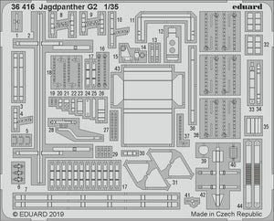 Eduard 36416 Jagdpanther G2 1/35 TAKOM