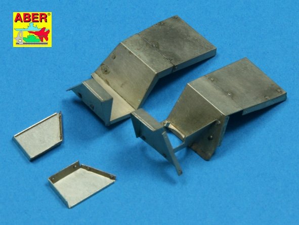 Aber 35204 Armoured personnel carrier Sd.Kfz. 251/1 Ausf. D - vol. 2 - additional set - fenders 1/35 – Bild 4