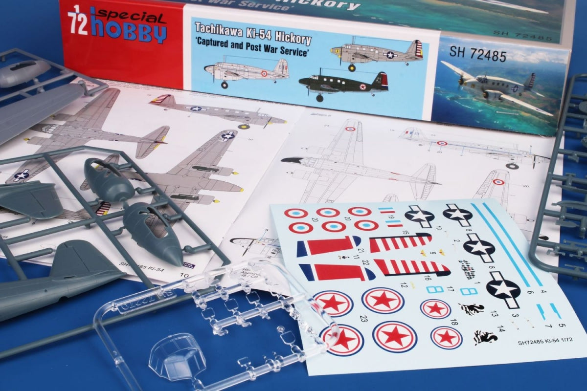 Special Hobby 72485 Tachikawa Ki-54 Hickory &amp;#39;Captured And Post War Service&amp;#39; 1/72 – image 9