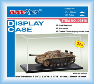 Trumpeter 09818 DISPLAY CASE 111x61x63mm - 2 szt. – immagine 2