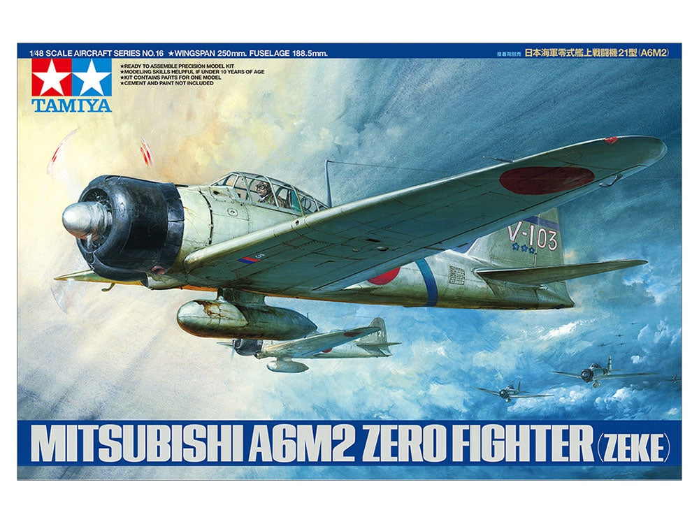 Tamiya 61016 A6M2 Type 21 Zero Fighter (ZEKE) 1/48 – image 2