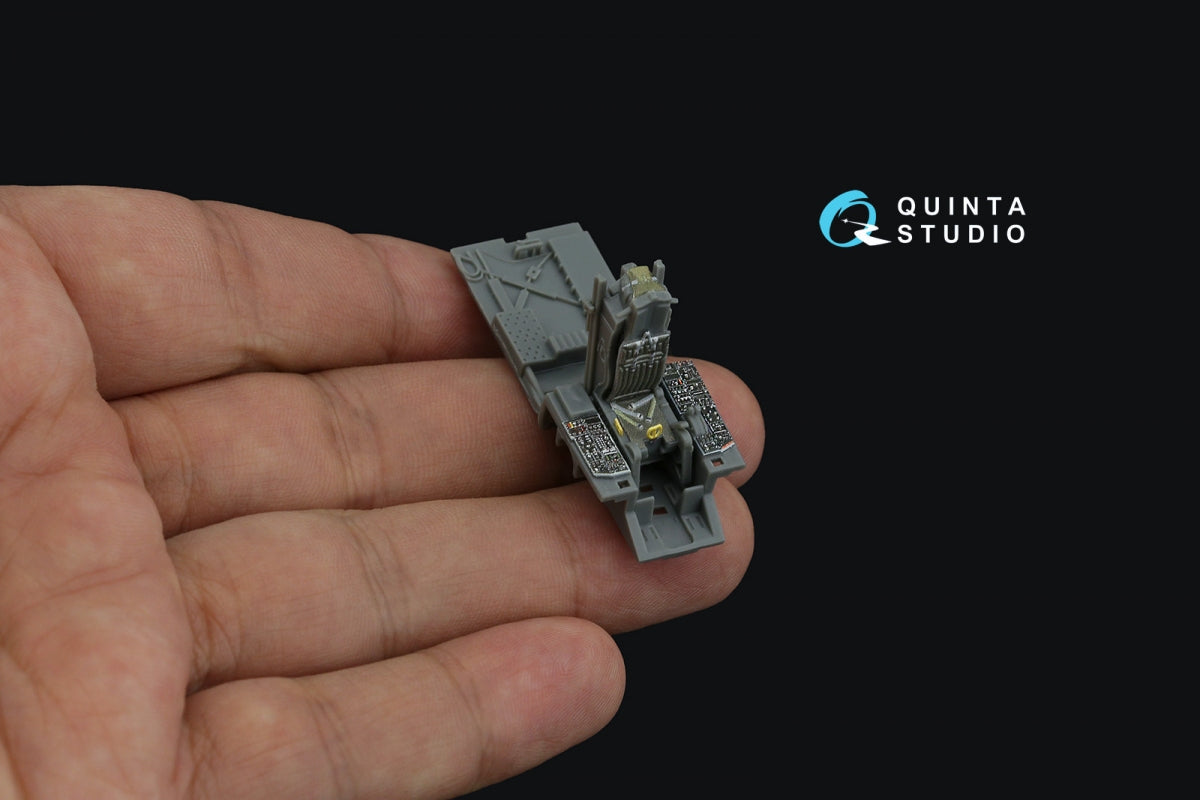 Quinta Studio QD72079 F-15C Early/F-15A/F-15J early 3D-Printed &amp;amp; coloured Interior on decal paper (GWH) 1/72 – zdjęcie 7