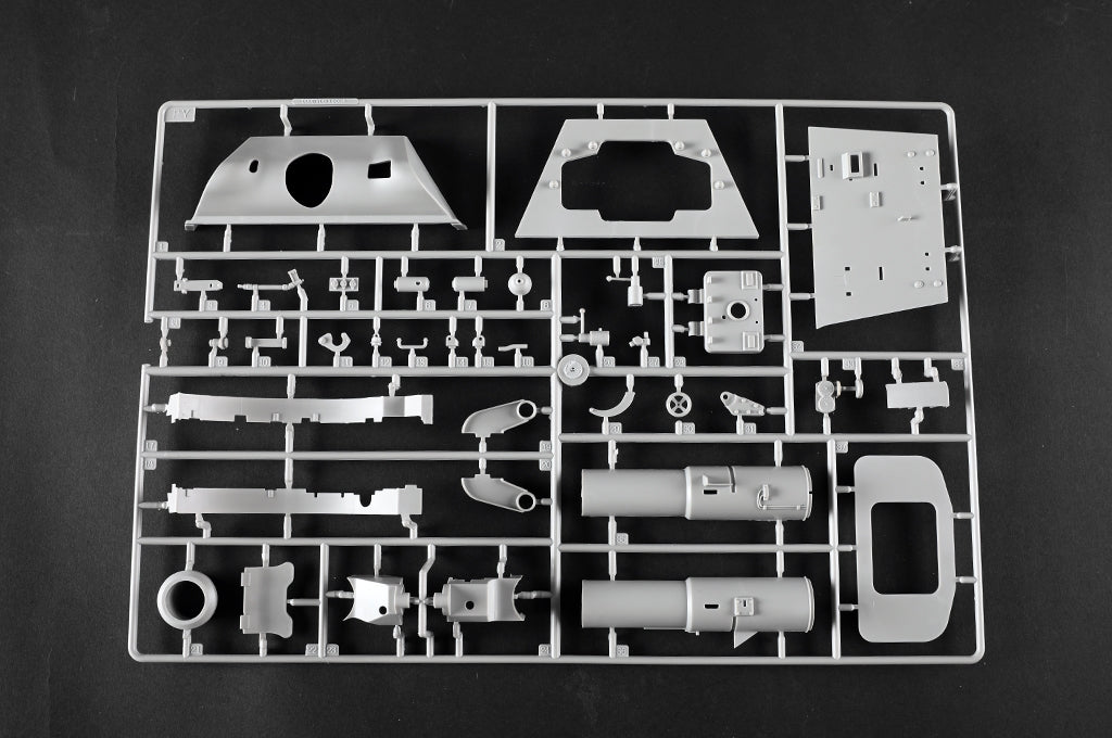 Trumpeter 00948 German Tiger II Heavy Tank - Porsche Turret Early Production 1/16 – immagine 48