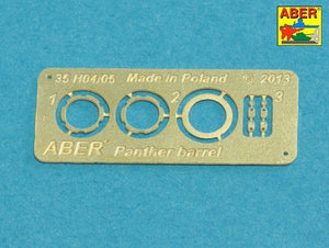 Aber 35L-241 7,5 cm barrel with muzzle brake for Panther Ausf.A 1/35 – Bild 8