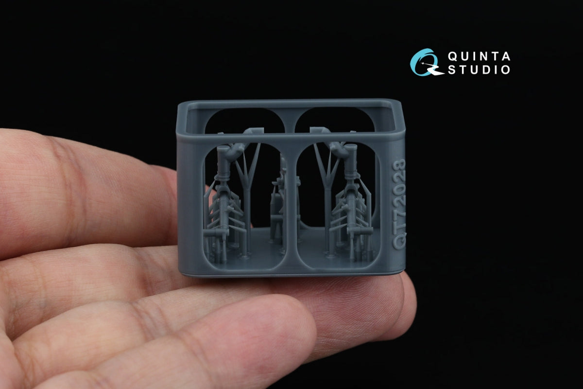 Quinta Studio QT72028 Ka-52 Landig Gear Struts (Dream Model/Quinta) 1/72