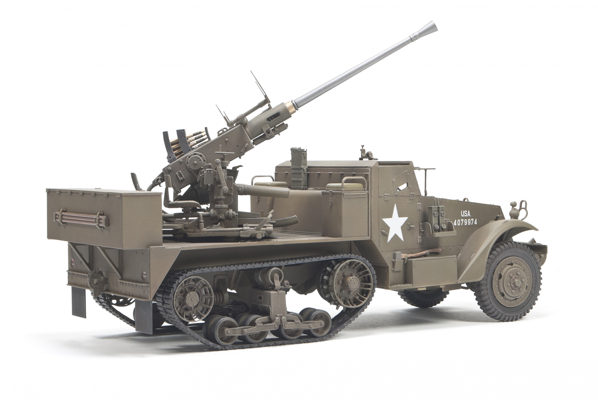 AFV Club 35334 KOREAN WAR USA 40 mm GUN MOTOR CARRIAGE, M34 1/35 – zdjęcie 3