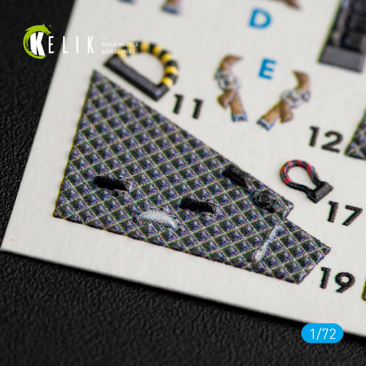 KELIK K72030 OA-4M &amp;quot;SKYHAWK&amp;quot; INTERIOR 3D DECALS FOR FUJIMI/HOBBY 2000 KIT 1/72 – zdjęcie 4
