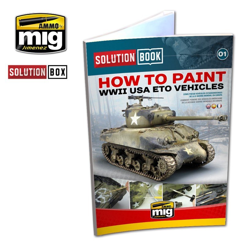 AMMO of Mig Jimenez 7700 WW II AMERICAN ETO SOLUTION BOX – immagine 3