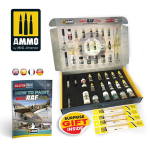AMMO of Mig Jimenez 7722 WWII RAF Early Aircraft Solution Box – immagine 3