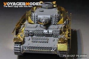 Voyager Model PE351257 WWII German Pz.Kpfw.IV Ausf.F1 LateProduction Basic For DRAGON 6957 1/35 – immagine 8