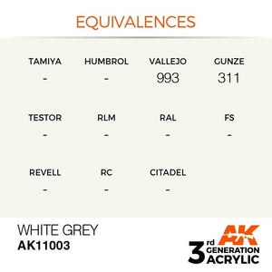AK Interactive AK11003 Blanc Gris 17 ml – image 3