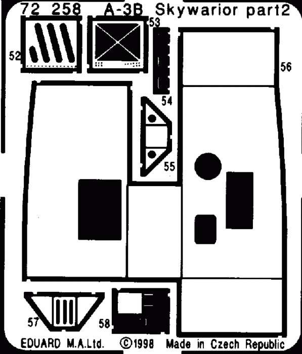 Eduard 72258 A-3 1/72 HASEGAWA – immagine 2
