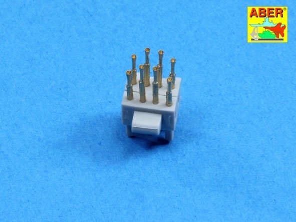 Aber 200L-06 Set of barrels for one eight-barrelled two-pounder &amp;#39;pom-pom&amp;#39; A/A gun 1/200 – image 3