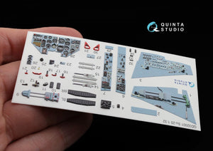 Quinta Studio QD32001 Su-25 3D-Printed &amp;amp; coloured Interior on decal paper (for Trumpeter kit) 1/32 – imagen 4