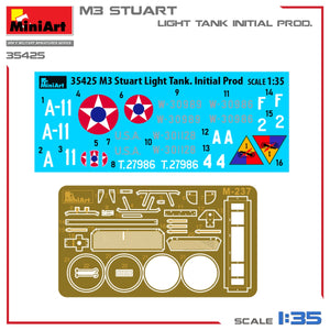 MiniArt 35425 M3 STUART LIGHT TANK, INITIAL PROD 1/35 – imagen 2