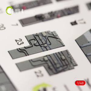 KELIK K48033 F/A-18B &amp;quot;HORNET&amp;quot; INTERIOR 3D DECALS FOR KINETIC KIT 1/48 – immagine 3