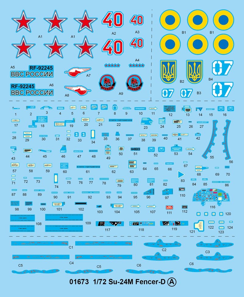 Trumpeter 01673 Su-24M Fencer-D – immagine 6