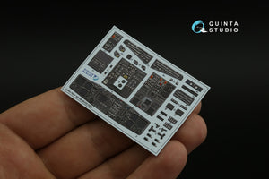 Quinta Studio QD+35108 MH-60L 3D-Printed &amp;amp; coloured Interior on decal paper (Kitty Hawk) (with 3D-printed resin parts) 1/35 – Bild 6