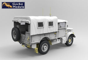 Gecko Models 35GM0061 WWII British Bedford MWR FFW Radio command truck 1/35 – Bild 2
