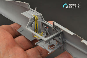Quinta Studio QD32134 Gloster Gladiator Mk I 3D-Printed &amp;amp; colored Interior on decal paper (ICM) 1/32 – image 8