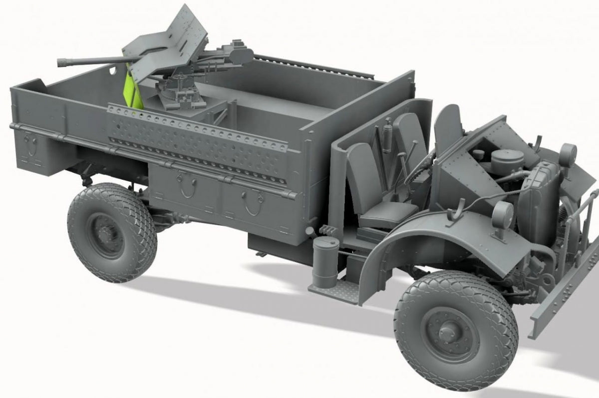 Thunder Model 35312 LRDG CMP F30 Truck w/ Ordnance 37 mm MKI Bofors Gun - Limited Bonus Edition 1/35 – Bild 7
