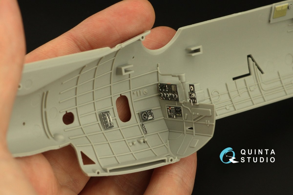 Quinta Studio QD48351 TBF-1C 3D-Printed &amp;amp; coloured Interior on decal paper (Hobby Boss) 1/48 – immagine 12