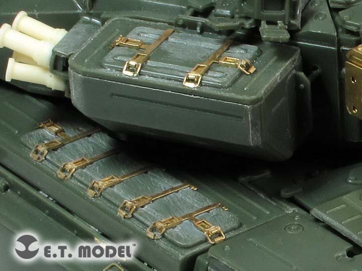 Fermoirs ET Model EA35-104 pour char russe moderne (T-72/T90) 1/35