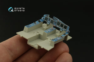 Quinta Studio QDS-48018 Su-34 3D-Printed coloured Interior on decal paper (KittyHawk) (Small version) 1/48 – immagine 8