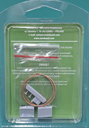Eureka XXL ER-3575 K2 Black Panther MBT Towing Cables &amp;amp; Holders (Academy) 1/35 – image 3