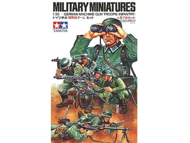 Tamiya 35038 German Machine Gun Troops 1/35