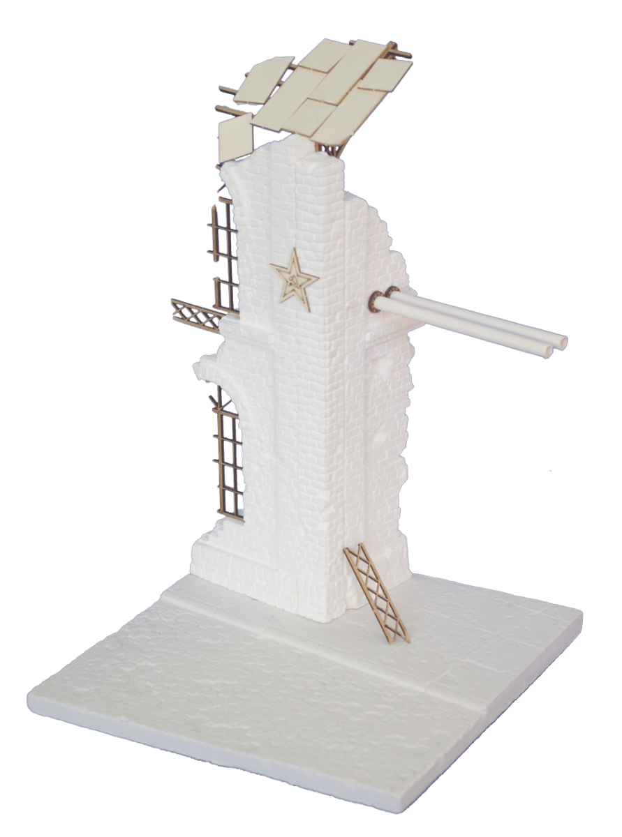 RT-Diorama 35301 Diorama-Base: Stalingrad corner 1/35 – Bild 2