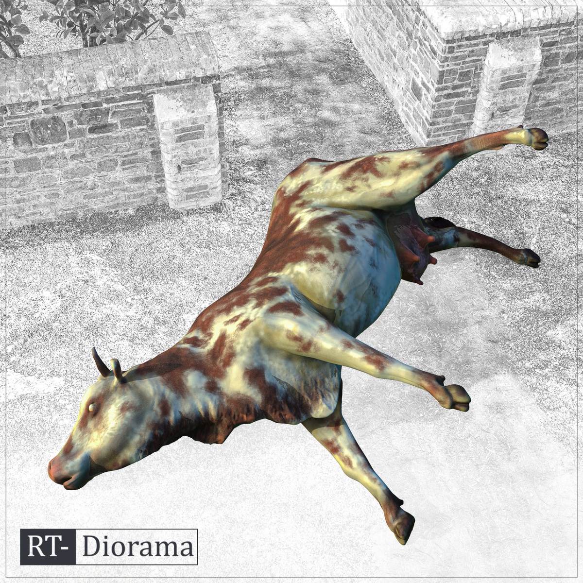 RT-Diorama 35444 Cow Carcass 1/35 – imagen 2