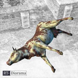 RT-Diorama 35444 Cow Carcass 1/35 – imagen 2
